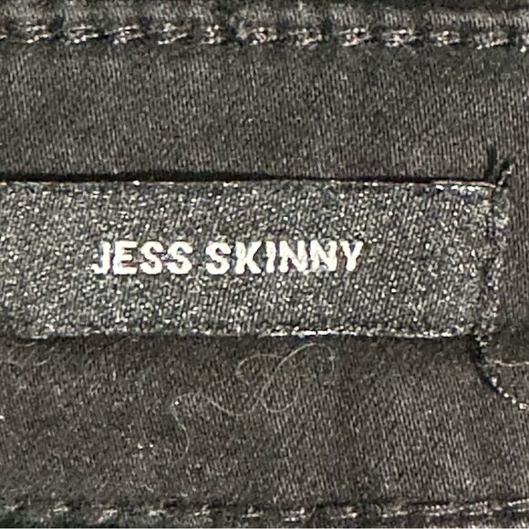 KENNETH COLE Women's Jess Skinny Mid-Rise Slim Fit Jeans Black Size 8 - Picture 10 of 16